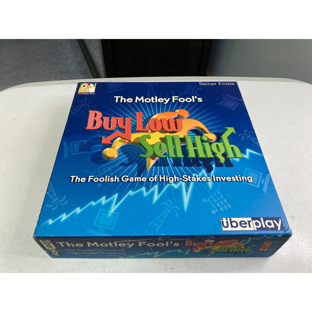 The Motley Fools Buy Low Sell High Board Game By Uber Play New Open Box Finance